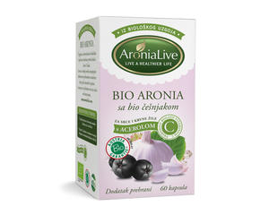 Bio Aronia kapsule s češnjakom i acerolom