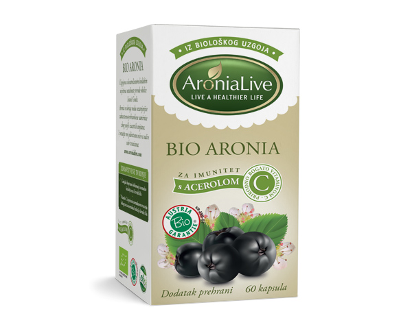 Bio Aronia in Kapseln mit Bio Acerola